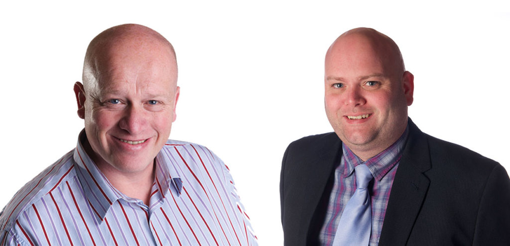 Andrew Bull and Garry Anderson